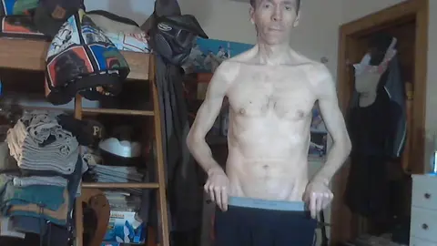 My slut man strip for his hot mistress