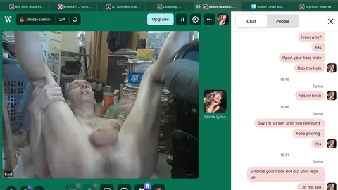 Mon mec sexy joue avec son trou