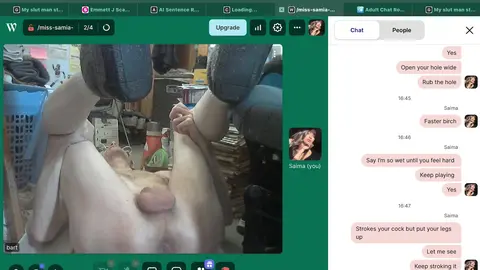 My sexy boy playing with his asshole