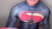 Spiderman gets trapped by Superman
