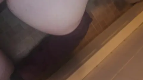 Alpha pushs fag's face in toilet while pounding him