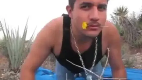 Hot amateurs in sexy outdoor cock riding