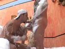 guy in soap getting fucked in ass