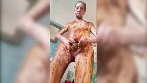 from red crossdresser to broiwn shitman