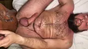 HUGE BLACK COCK FUCKS AND BREEDS MUSCLE HAIRY BEAR