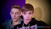Nicolas Douglass & Camille Kenzo : Two French Twinks, Fuck Together in A Nightclub .