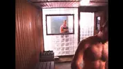 Aussie Sauna Threesome
