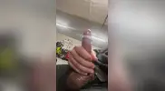 Security Officer Jerks At Work