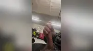 Security Officer Jerks At Work