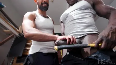 Harrison Feels, the monster with his tail, uses Ali Rush as a tool