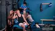 Orgy at Gym