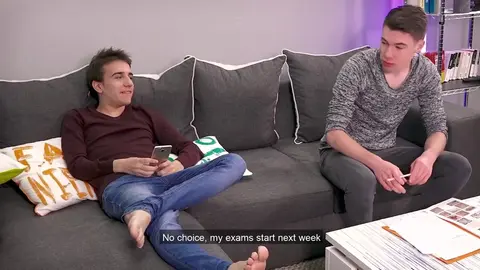 Gabriel Lambert & Jules Laroche : '' Sex Before The Exams ... '' .