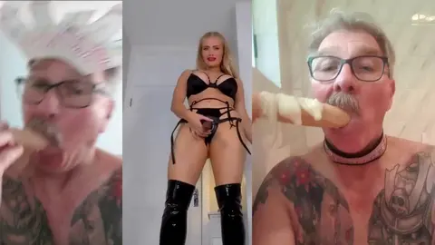GODESS DOMELIA DEGRADES AND HUMILIATES FAGGOT STEVE RYAN