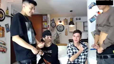 sex porn group friends twinks camboys