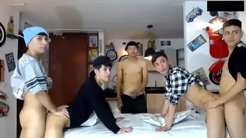 sex porn group friends twinks camboys