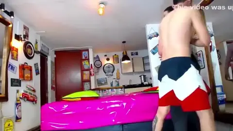 hot sexy group camboys orgie show