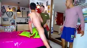 hot sexy group camboys orgie show