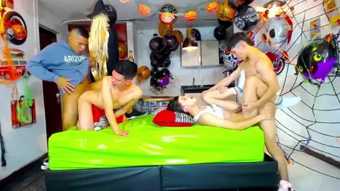 sex hot group foursome twinks show camboys