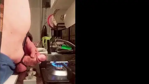 Primo piano sul mio cazzo e le palle