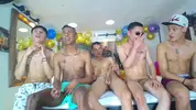 sex hot twinks group orgie friends show