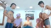 porn sex group twinks show orgie camboys