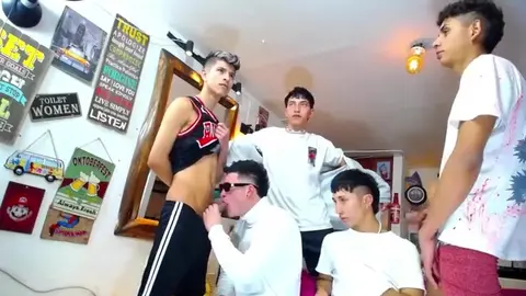 sexy porn group camboys webcam orgie