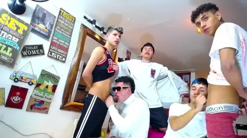 sexy porn group camboys webcam orgie