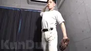 Sexy baseball team member