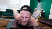 Blond Tatted Guy Takes BBC