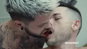 French Tatted Guys Fucking