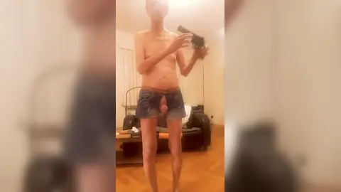 Armado na frente e atrás