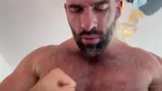 Hairy Muscle God Fucks Hairy Muscle Bear