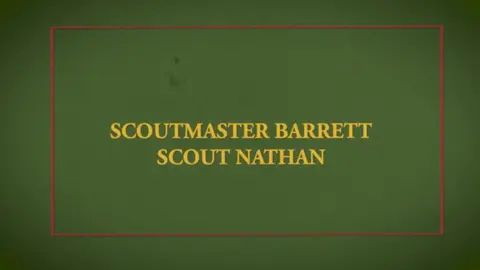 Scout Nathan In The Tent