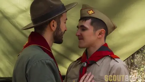 Scout Nathan In The Tent