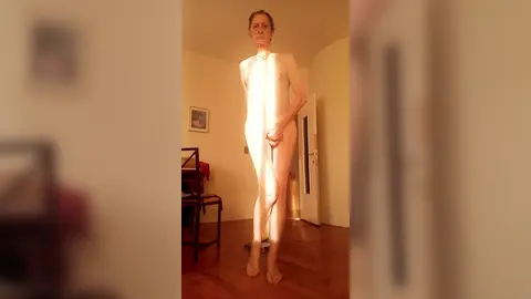 wearing a sexy revealing short