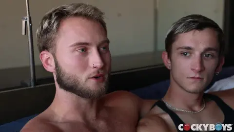 Theo Brady and Daniel Evans