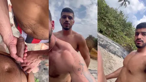 josegomezx & donjuancolombia: Cruising na praia