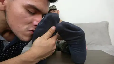 soldier feet worshipped