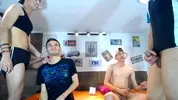 sex hot group friends latin twinks show orgie