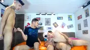 sex hot group friends latin twinks show orgie