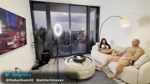 Trans Bombshell BarbieDoll & White Rhino: Sensational Hookup