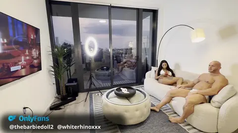 Trans Bombshell BarbieDoll & White Rhino: Sensational Hookup