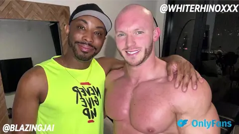 BlazingJai Gets Lit Up by Powerhouse White Rhino!