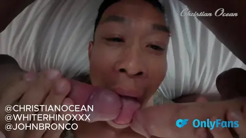 Christian Ocean & John Bronco Share White Rhino in Wild Threesome!
