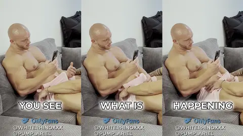 White Rhino ravaging Pump Ariel in the asshole