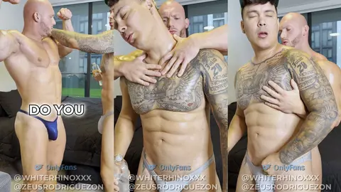 Gods Collide: Zeus & White Rhino in Action