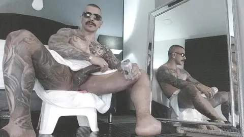 Paja frente al espejo