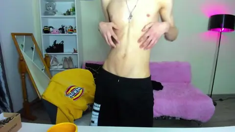 Twink camboy sexy en homemade