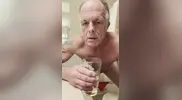 Sissy Perry Spokane Gay Sub Subfagperry drinks his piss 2