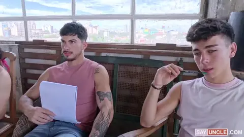 Bastian Moreyra, Exequiel Ivo, Marco Alessandro, Mauri Romero – Marco, el modelo para follar